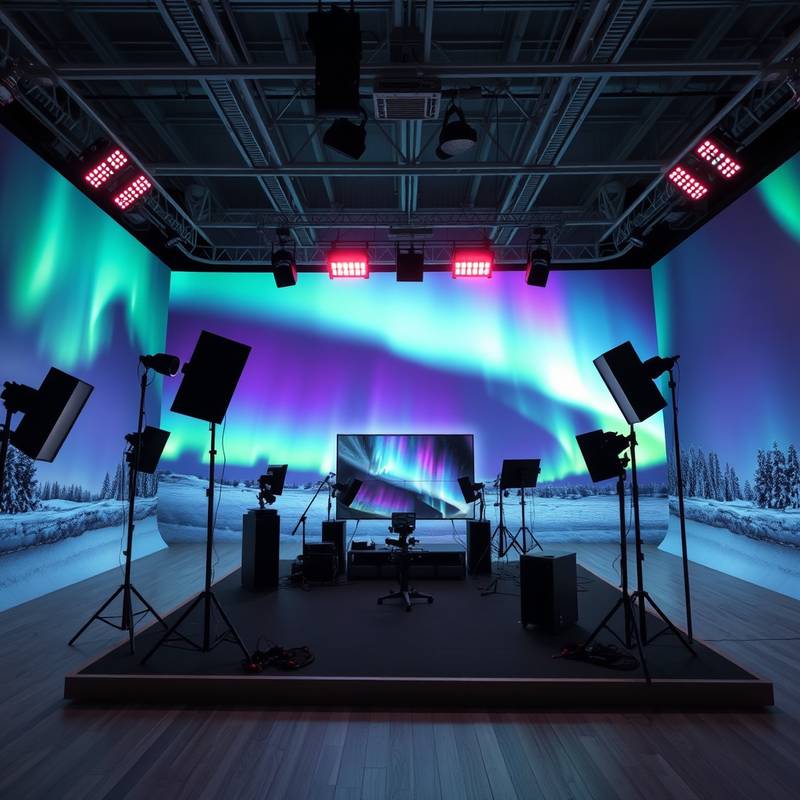 Aurora Video Studio Interior